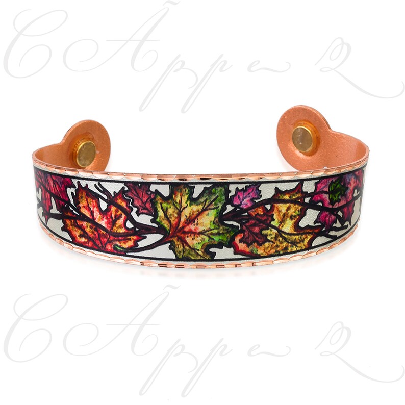 Bracelets for Women Canadian Maple Leaves Lynn Bean Etsy