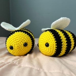 Original Bee Crocheted Plushies