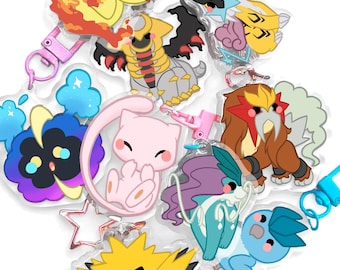 Legendary acrylic keychains