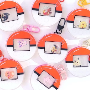 Pokewalker acrylic shaker keychain