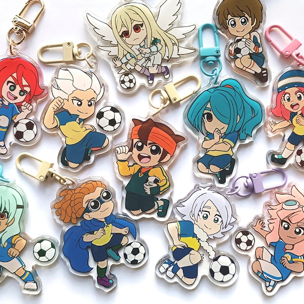 Inazuma Eleven keychains