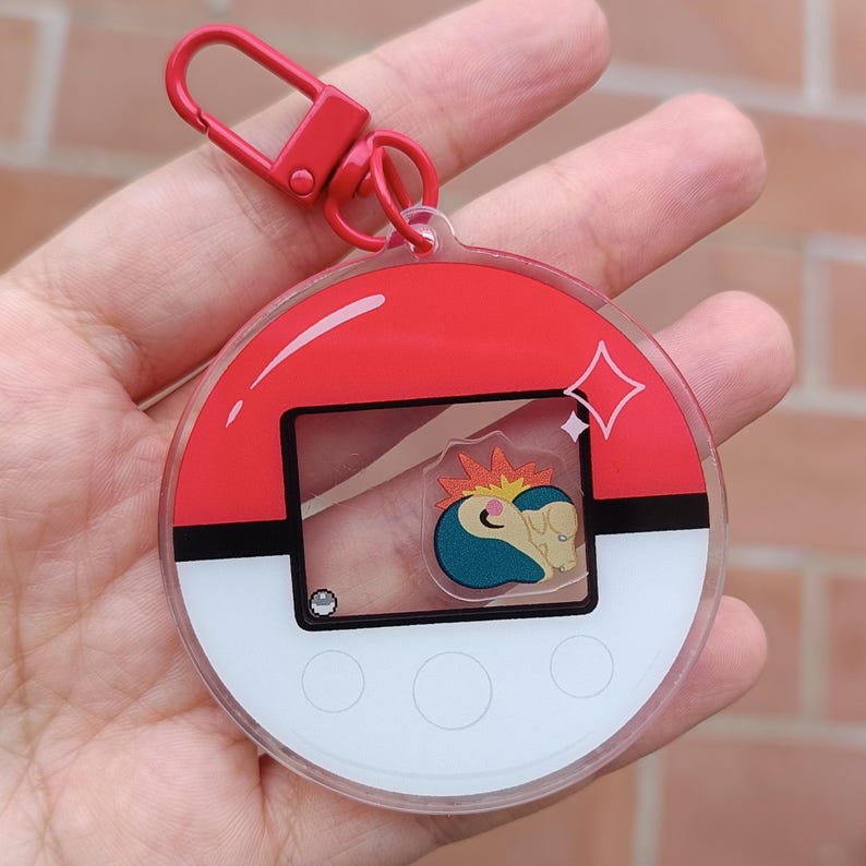 Pokewalker acrylic shaker keychain image 19