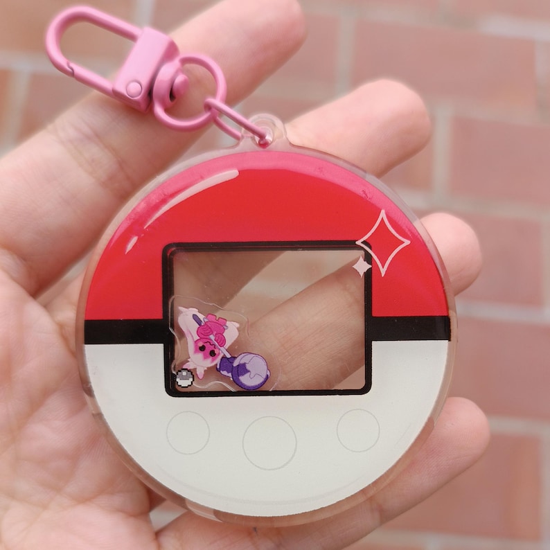 Pokewalker acrylic shaker keychain Tinkaton