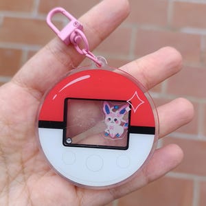 Pokewalker acrylic shaker keychain image 12