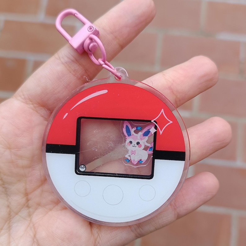 Pokewalker acrylic shaker keychain image 12