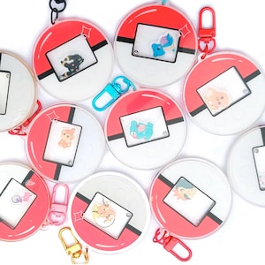 Pokewalker acrylic shaker keychain image 3
