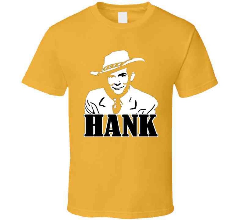 Hank T Shirt Etsy