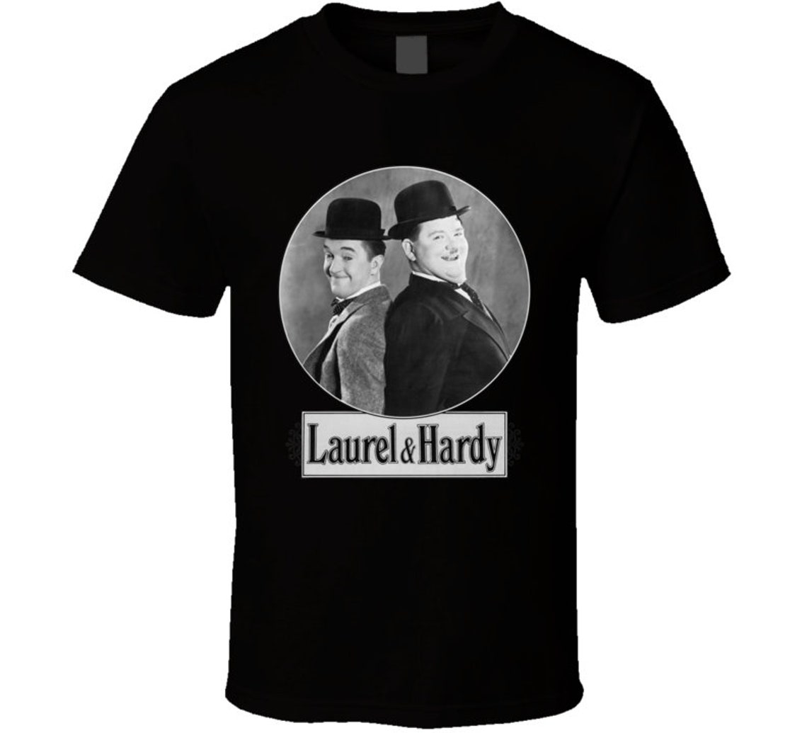 Laurel & Hardy T Shirt Etsy