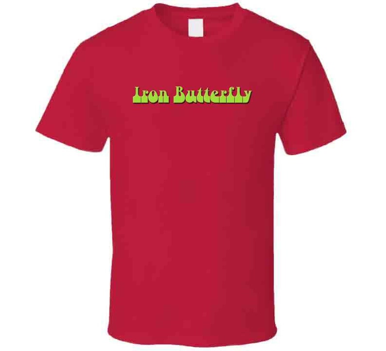 Iron Butterfly T Shirt Etsy