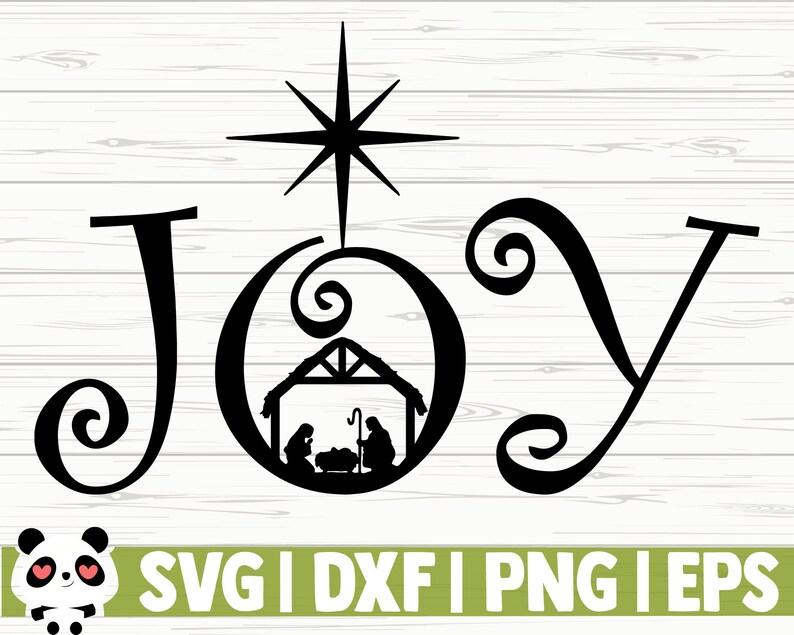 Download Free Joy Svg Christmas Quote Svg Merry Christmas Svg Nativity Svg Etsy SVG DXF Cut File