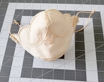 Fashion Face Mask /Luxury Face Mask/Designer Face Mask/Silk Face Mask/Embroidered Face Mask/Cotton Face Mask/Dressy Mask/Washable Face Mask
