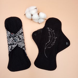 Cloth Pads/Reusable Panty Liner/Reusable Pads/Period Pads/Menstrual Pads/Cloth Sanitary Pads/Reusable Menstrual Pads/Organic Cloth Pads.