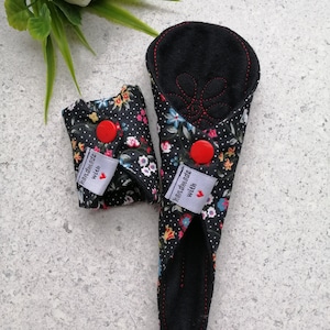 Reusable Pads/Cloth Pads Set/Reuse Panty Liner/IncontinencePad/Cloth Panty Liner/Period Pads/Mama Cloth/Reusable Pad Period/Eco Friendly