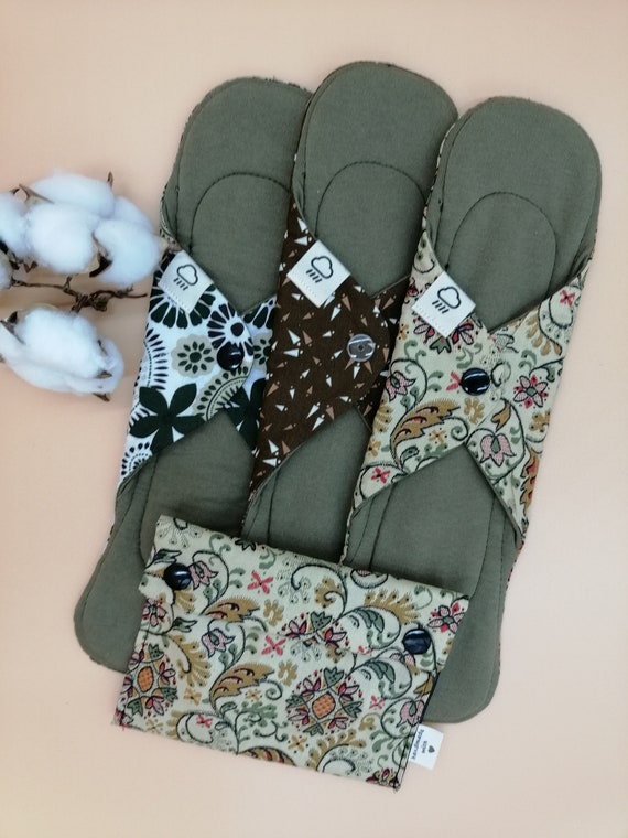 Cloth Pads Starter Set/cloth Pads Set/cloth Pads/reusable Pads/eco  Friendly/menstrual Pads/period Pads/reusable Cloth Pads/zero Waste. 