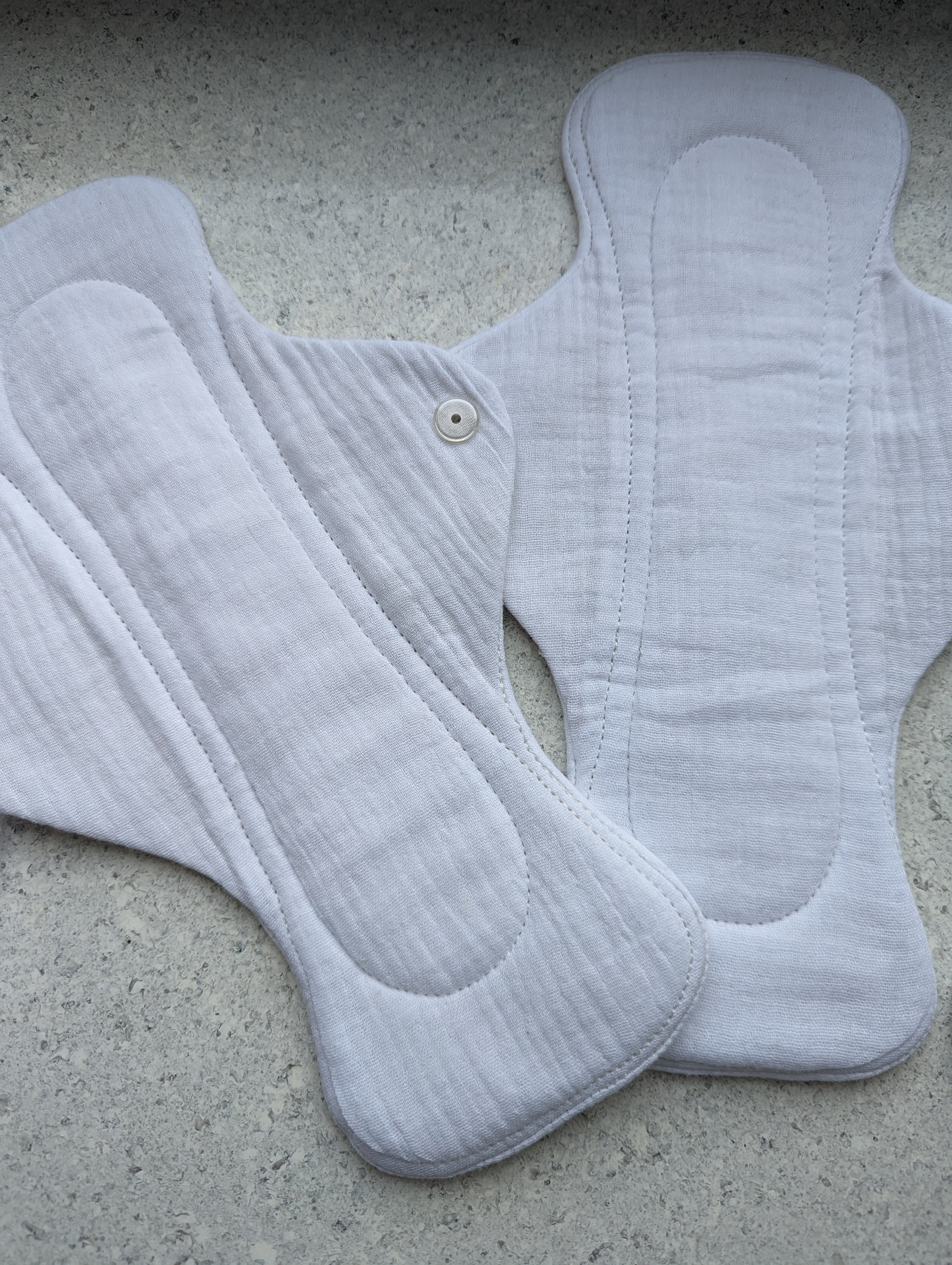 Wiederverwendbare Menstruationsbinden/Stoffbinden/Stoff-Slipeinlage/Stoff-Periodenbinde/Wiederverwendbare Musselinbinde/Inkontinenzbinde/Bio-Stoffbinden/Umweltfreundlich