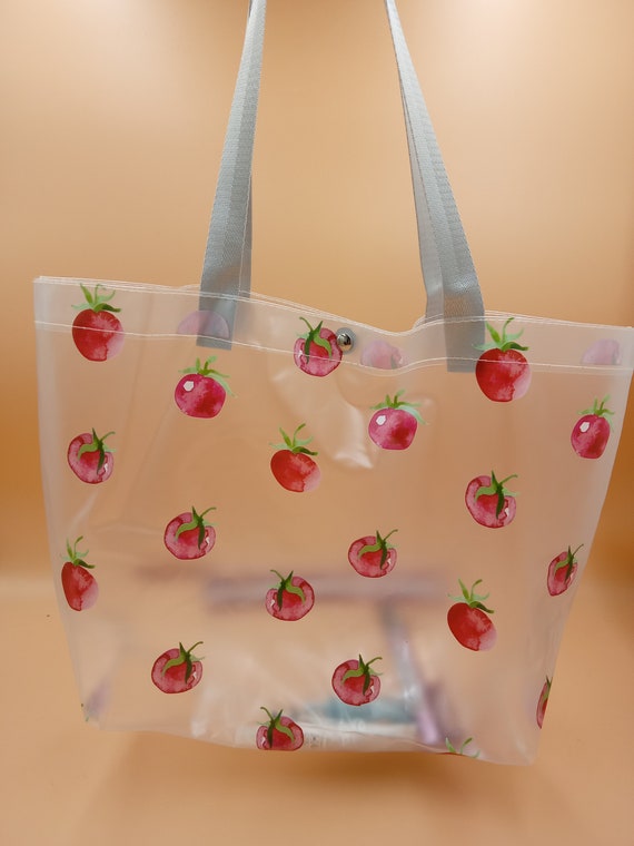 pink shopping bag transparent