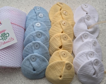 Set of 6 Tube Pads-Premium Cotton Feeding Tube Covers for Adults&Kids-Soft Post-op tracheostomy/PEG Supplies/Reusable Tube Accessories