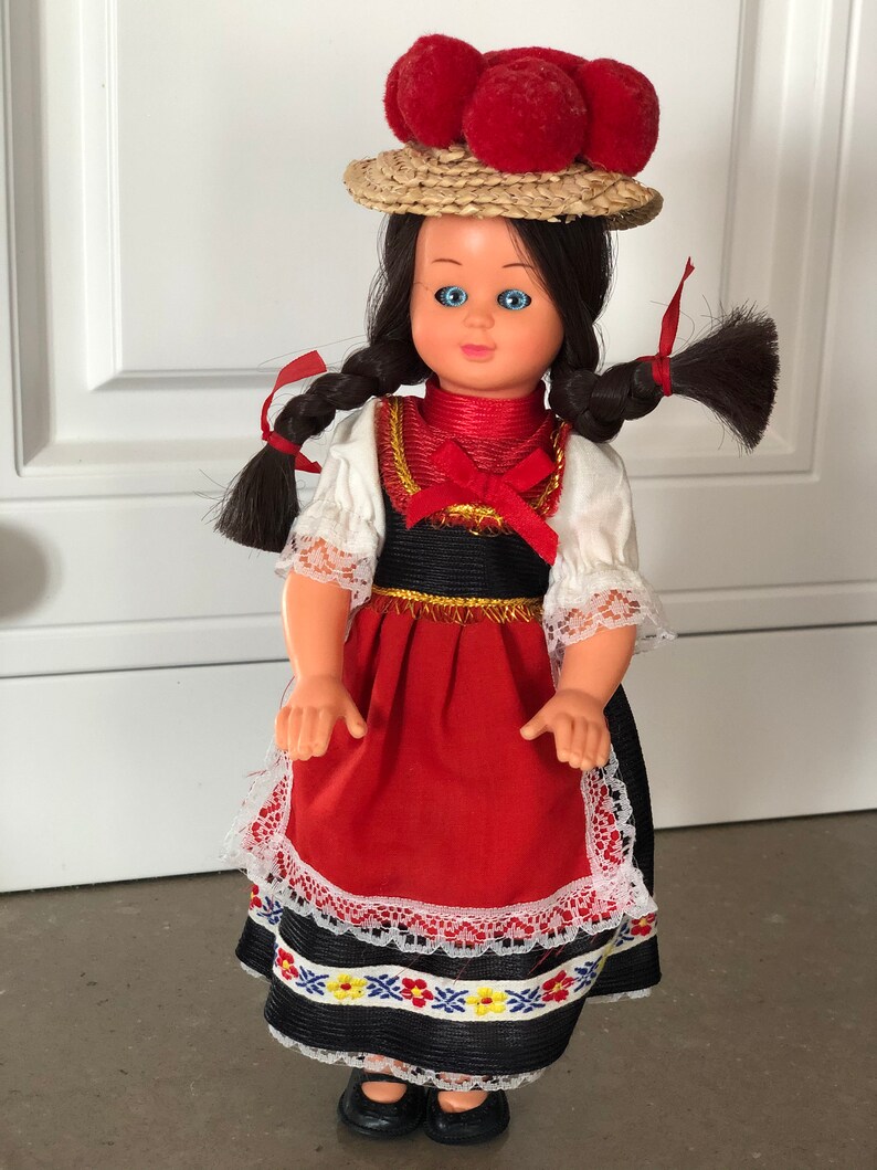 Vintage Dolls collection of Europe.Doll national costume to be Etsy