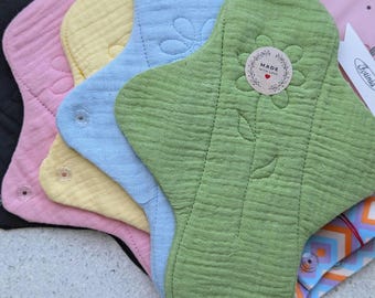Cloth Pads/Reusable Panty Liner/Cloth Menstrual Pads/Period Pads/Mama Cloth/Reusable Pads/Organic Cloth Pads/Cotton Cloth Pads/Eco Friendly.