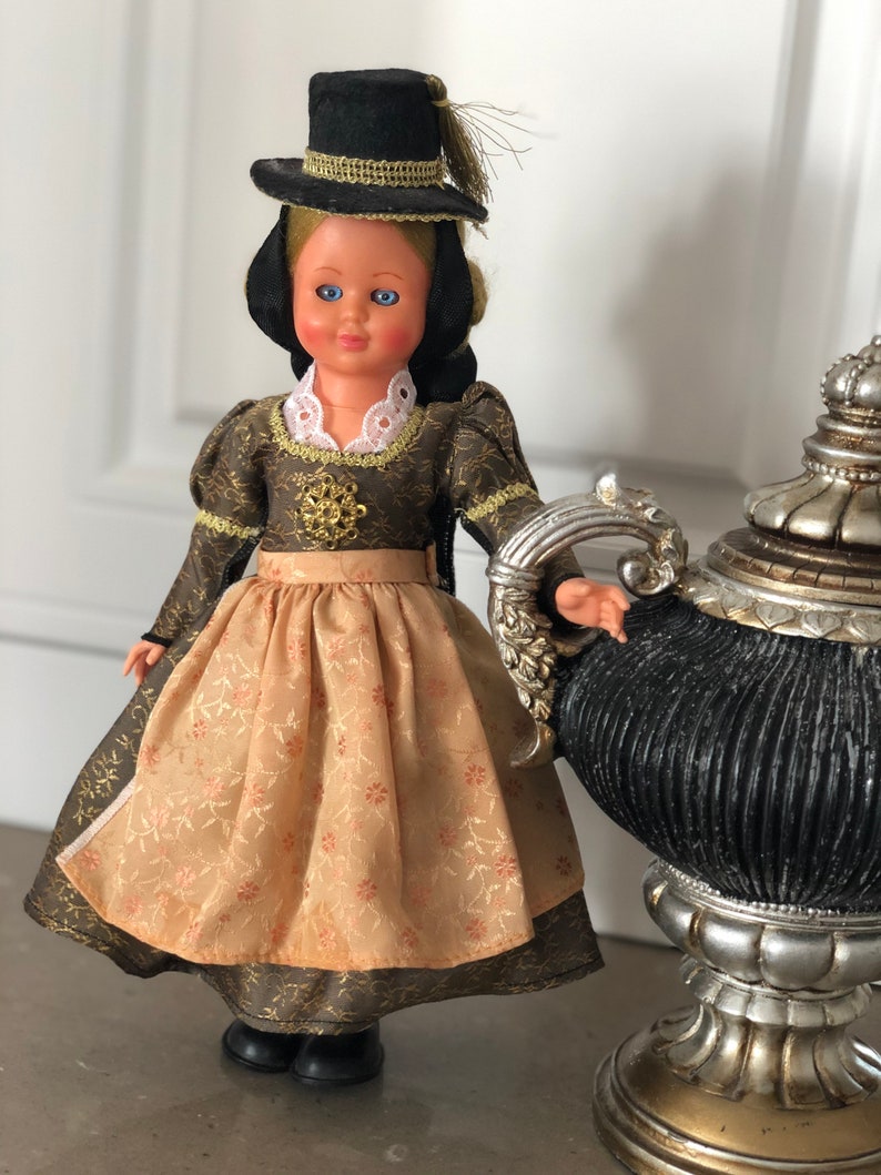 Vintage Dolls collection of Europe.Doll national costume to be Etsy