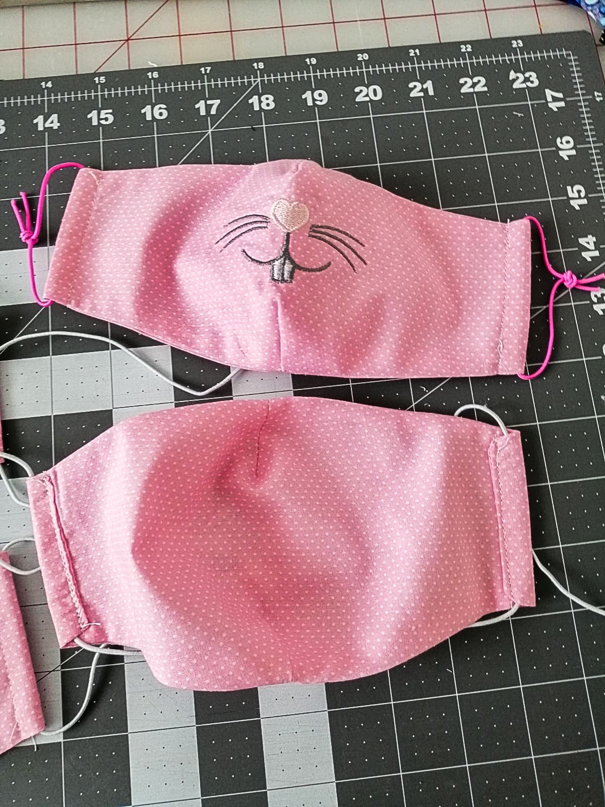 Cotton Kids Face Mask .Embroidered face masks. Reusable Etsy