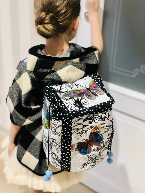 Vegan Cloth Backpack/ Kids Backpack/toddler Backpack  display picture 2