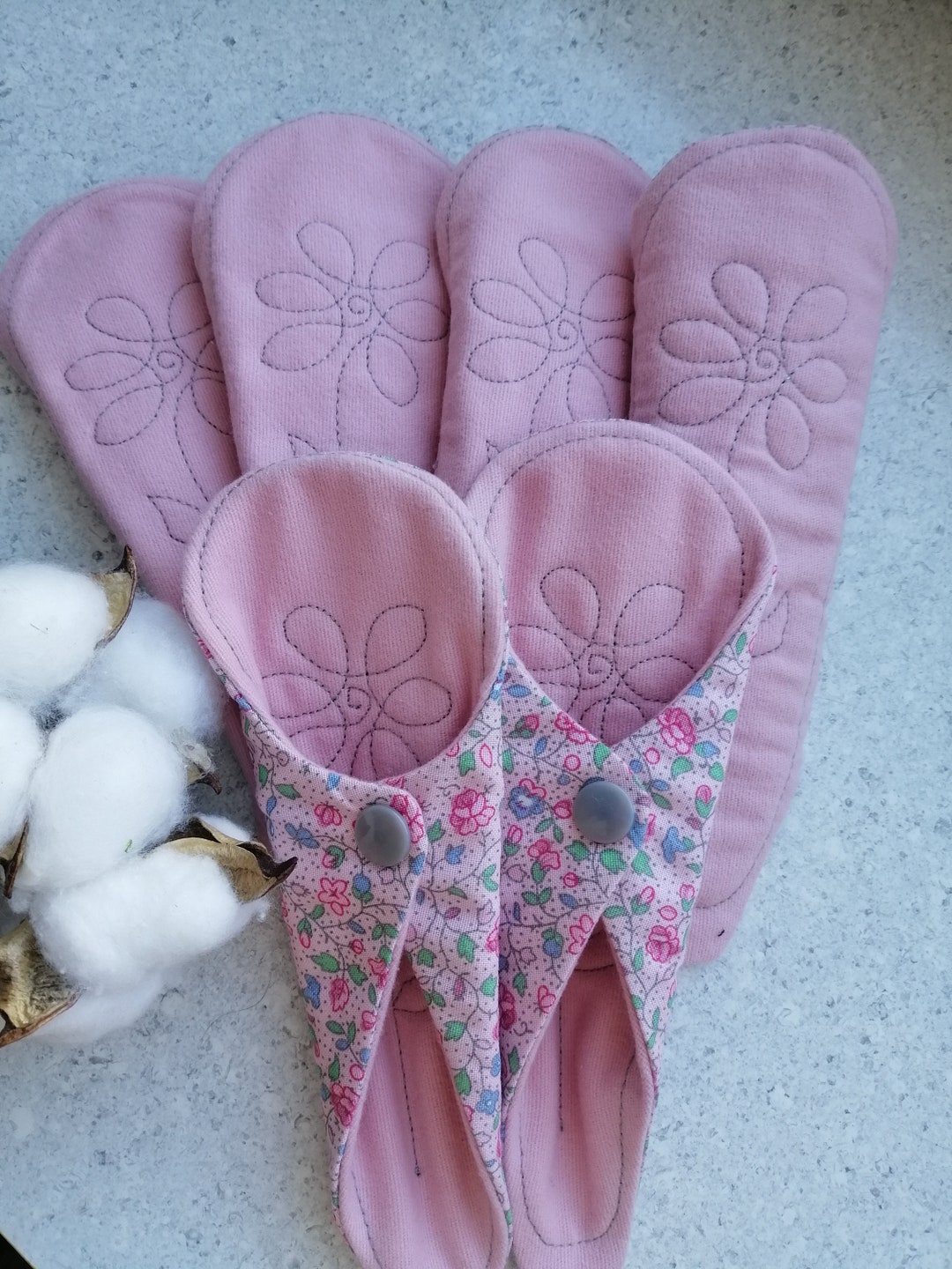 Thong Liner/thong Pad Reusable Cloth Pad/ Cloth Pads/ Mini Liner Pad