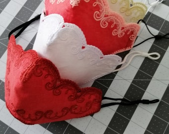 Cloth Face Mask/Embroidered Face Mask/Luxury Face Mask/Linen Face Mask/Women&#39;s Face Mask/Holiday Face Mask/Black Mask/Washable Face Mask.