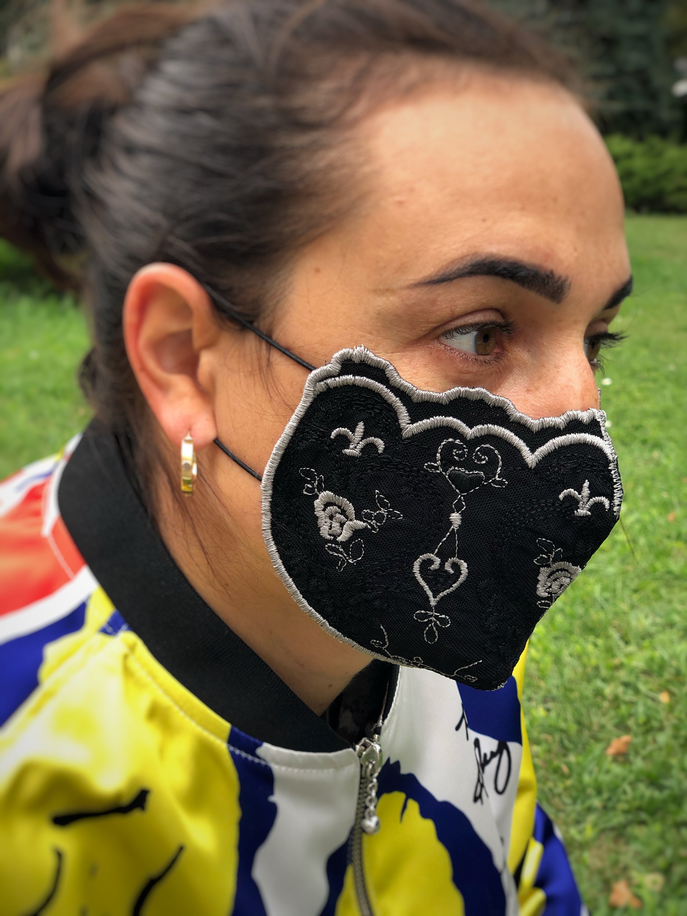 Lace Face Mask for Womens. Reusable Masks/Designer Etsy