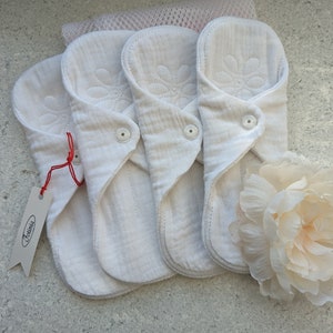 Stoffbinden Starter Set/Periodenbinden/Stoffbinden/Wiederverwendbare Binden/Damenbinde/Umweltfreundliches Geschenk/Mama-Stoff/Wiederverwendbare Slipeinlage/Bio-Stoffbinde