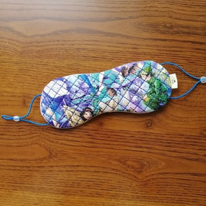 Kids Sleep Mask. Organic Cotton Sleep Mask. Travel Mask. Eye Mask. Geel Inserts for Sleep.  Washable Mask for Kids. Reusable Sleep Mask.