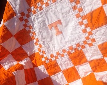 Pattern for University of Tennessee Checkerboard Quilt