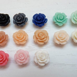 5 roses as pearls 10 x 6 mm