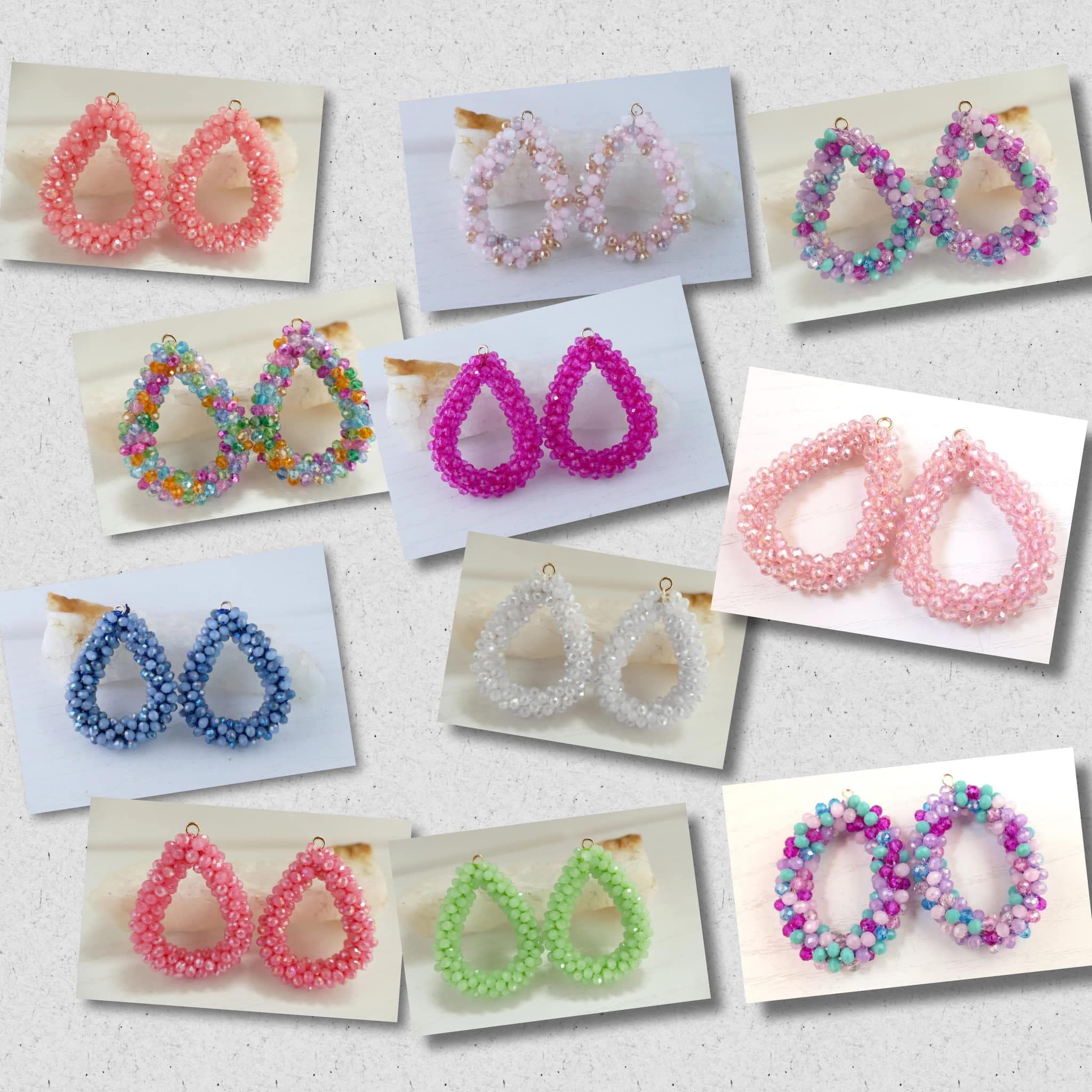 Vnox Orecchini pendenti lunghi a forma di cuore dolce, orecchini penetranti con gocce d'acqua fini in acciaio inossidabile per le donne, gioielli femminili eleganti  36