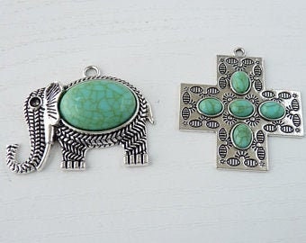 Pendentif « éléphant » ou « croix »