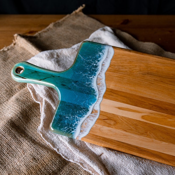 Epoxy Cheese Board Etsy