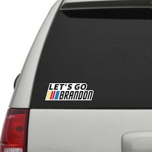 Let's Go Brandon premium bumper sticker