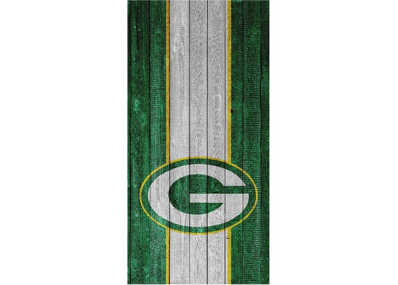 Cornhole Wrap Green Bay Packers Stripe Etsy