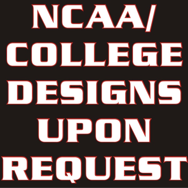 Cornhole Wrap NCAA/College Teams Request/Order