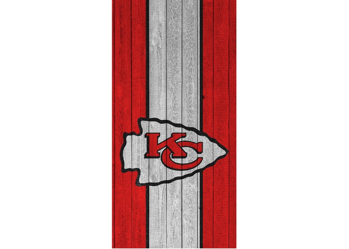 Cornhole Wrap Kansas City Chiefs Stripe Etsy