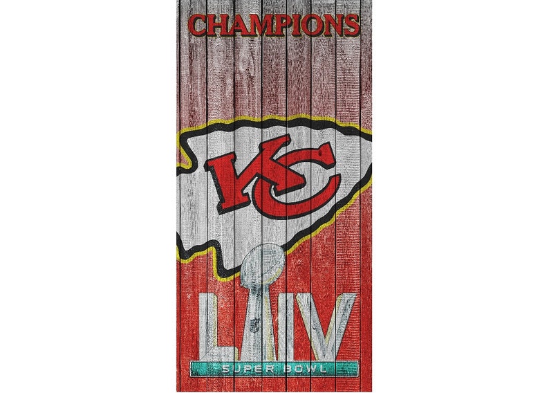 Cornhole Wrap Kansas City Chiefs Superbowl Champs Etsy
