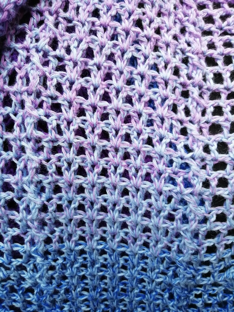 Cockleshell Crochet Wrap Pattern, Lacy Ruana Shawl (PDF Pattern) - Etsy