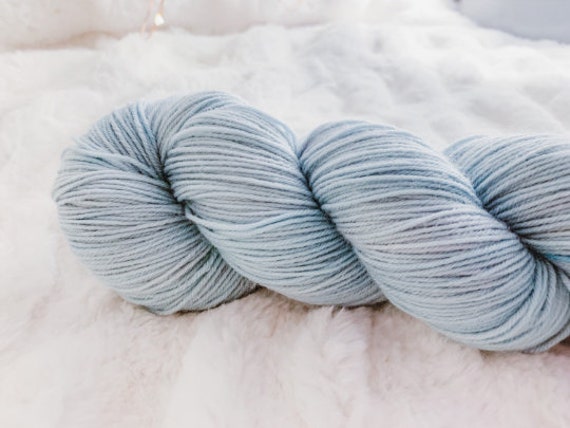 Pastel Pride - Blue // HANDDYED YARN // choice of bases, dyed to order, sock, sparkle sock, luxury 4 ply, luxury DK, chunky