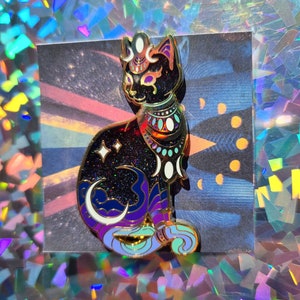 Cosmic Kitty Pin - Etsy