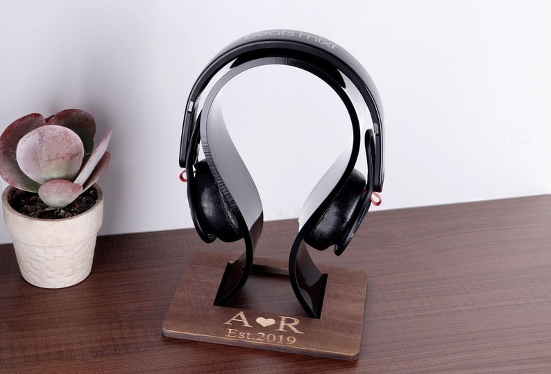 Gamer Gifts Headphone Stand Personalized Headphone Holder Etsy