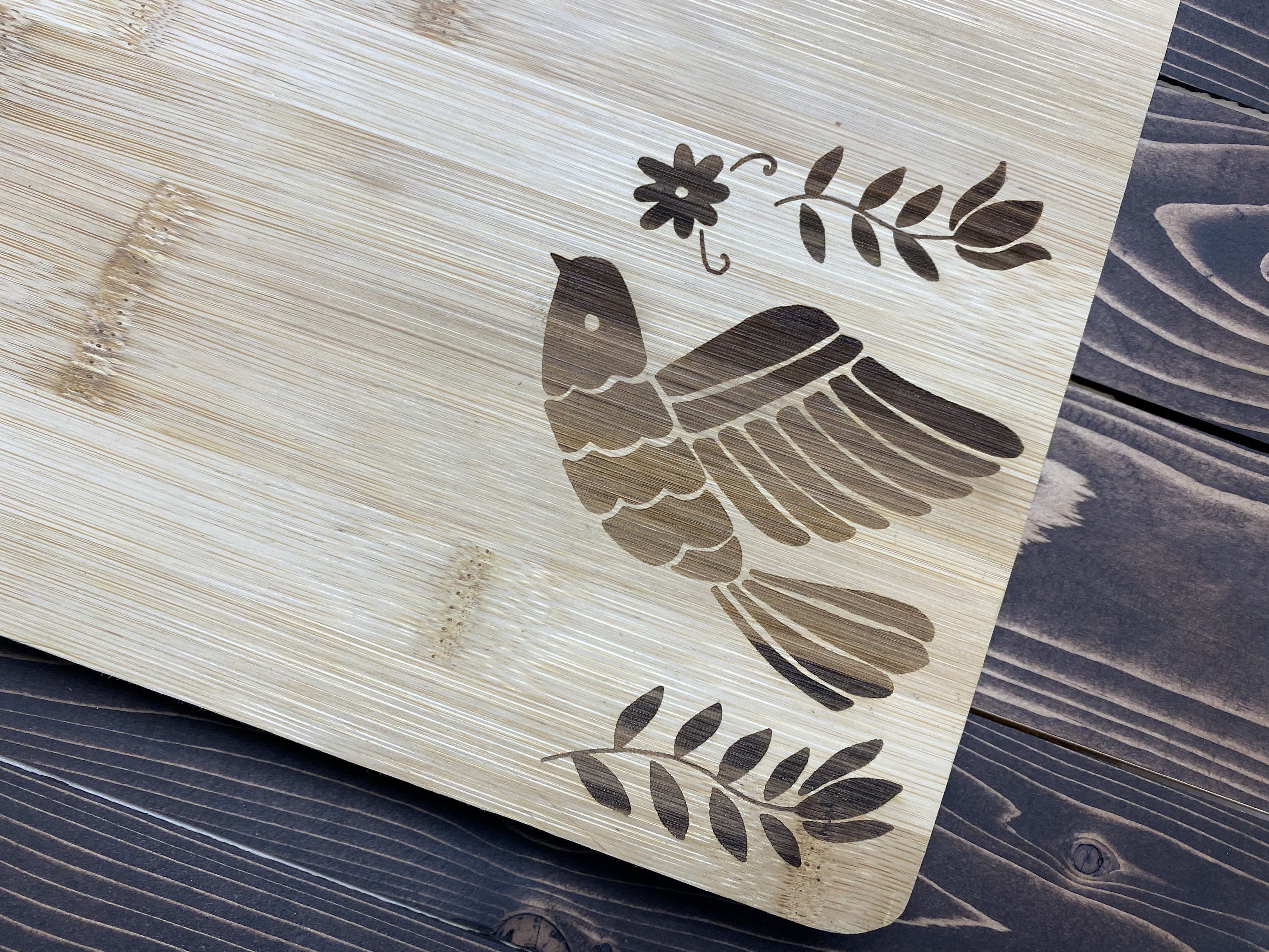 Customized Cutting Board Bird Cutting Board Etsy