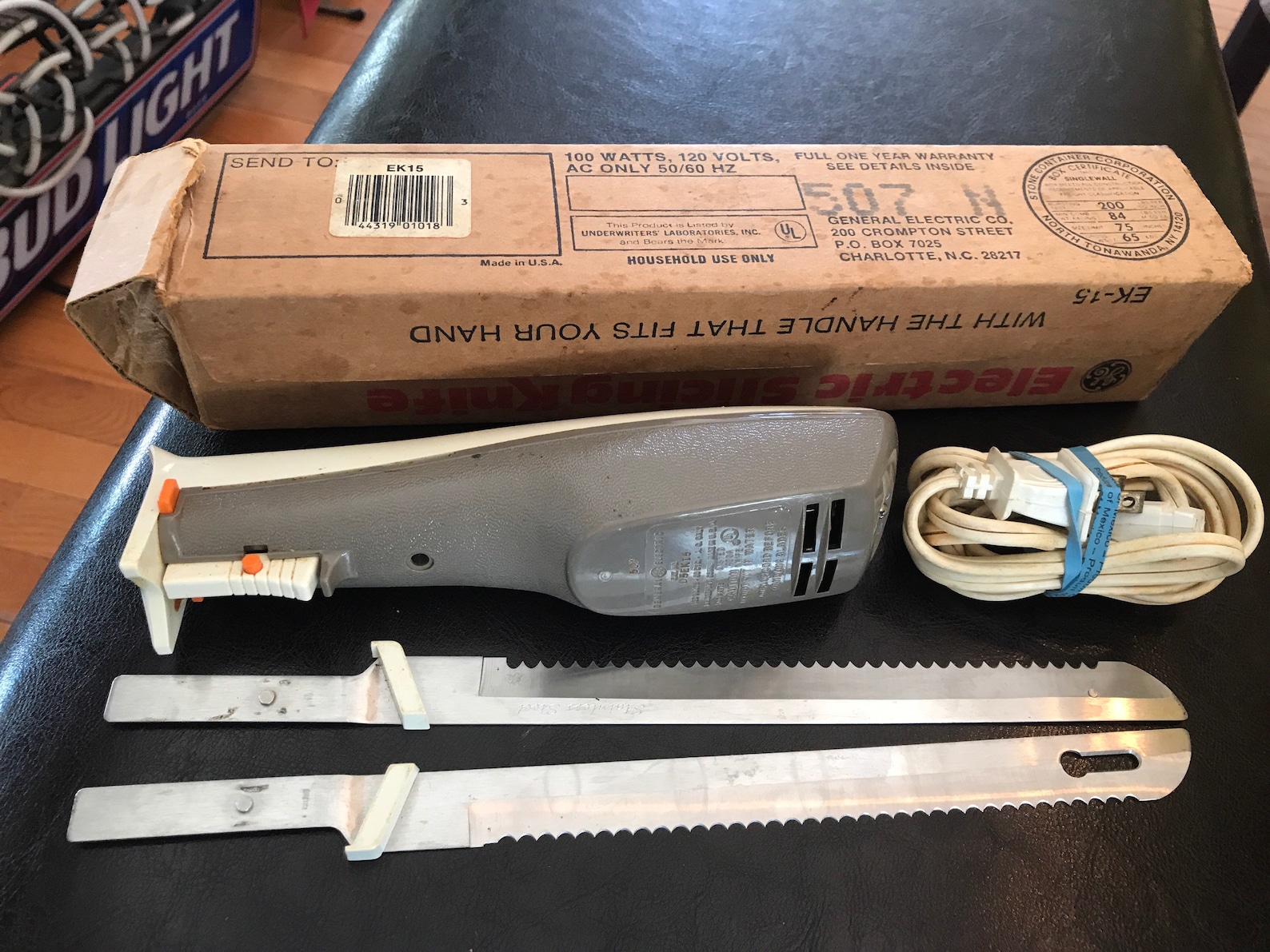 Vintage 80s GE Electric Carving Knife Etsy