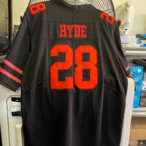 Carlos Hyde 49ers Jersey Imitation Men's Medium