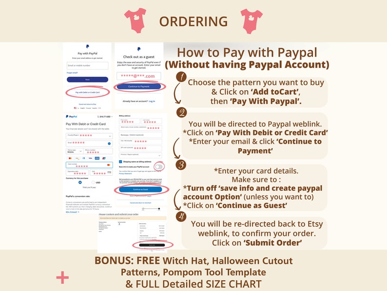 Halloween Costume Dress Whimsical Costume Witch Hat Kids Sewing Pattern