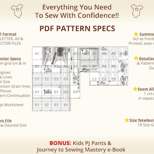 Everything you need to sew with confidence is included in this PDF kids dress sewing pattern. With projector, A4, A0, and US letter formats, this birthday party dress pattern is easy to print at home or use with a projector. Detailed seam allowances, step-by-step guides, and cutting layouts ensure you’ll create a professional finish every time for girls’ dresses newborn to teen.